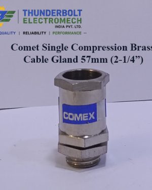 Comet 57mm (2-1/4”) Single Compression Brass Cable Gland