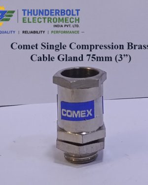 Comet Single Compression Brass Cable Gland 75mm (3”)