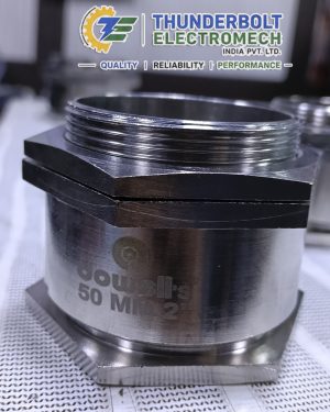 Dowells 50mm 2 inch Single Compression Brass Cable Gland