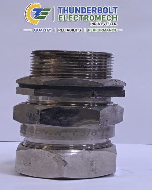 HMI Brass Cable Gland 35mm 1-3/8 inch Double Compression