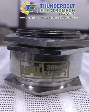 HMI SC038 38mm 1-1/2 inch Single Compression Brass Cable Gland