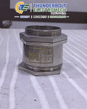 HMI Single Compression Brass Cable Gland 45mm 1-3/4 inch