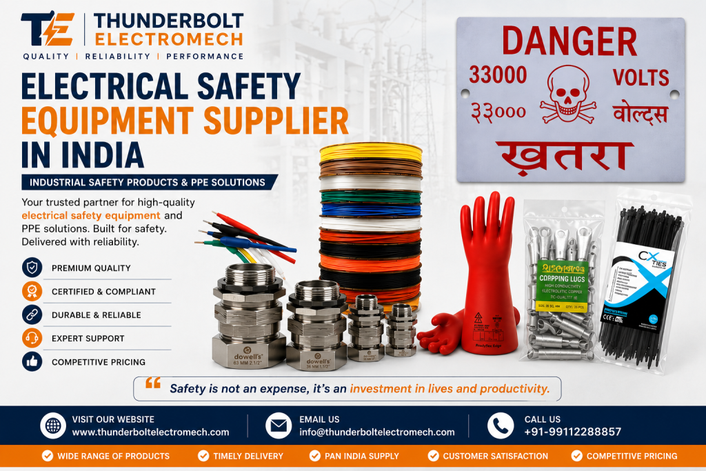 Electrical Safety Equipment Supplier in India | Industrial Safety ...