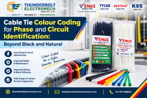 Cable Tie Colour Coding for Phase and Circuit Identification